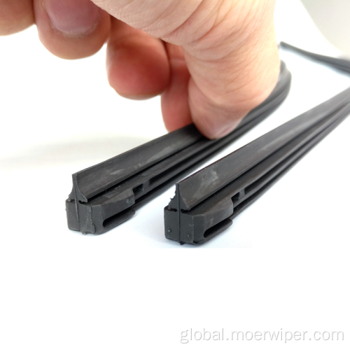 Rubber Windshield Wiper Blade 8mm Windscreen Natural Wiper Blades Supplier